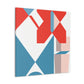 Dreaming of the Stars - Midcentury - Canvas