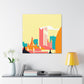 Turquoise Valley - Destination India - Canvas