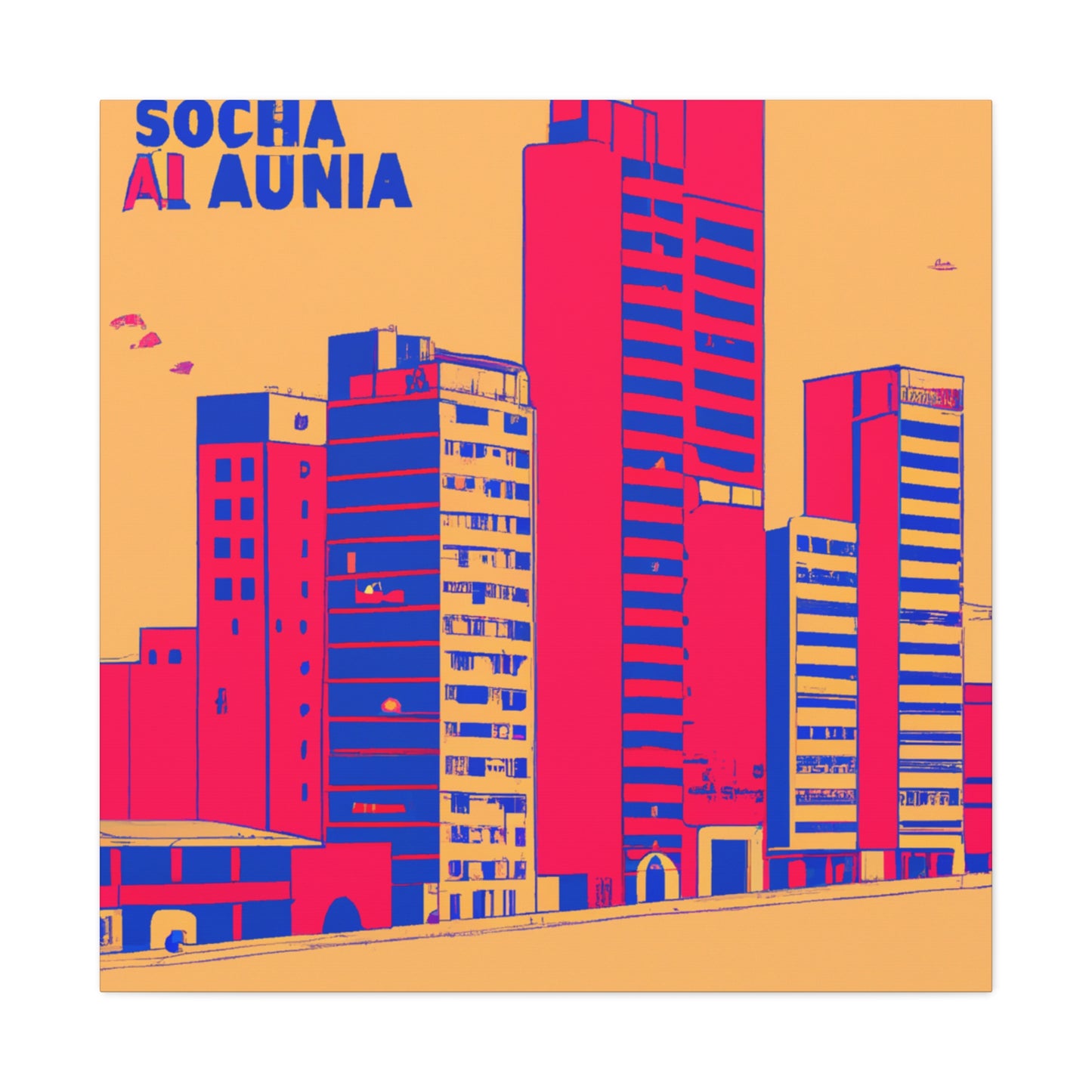 Taypi Yaku - South America - Canvas