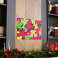 Flower Fields of Fortune - Floral Canvas