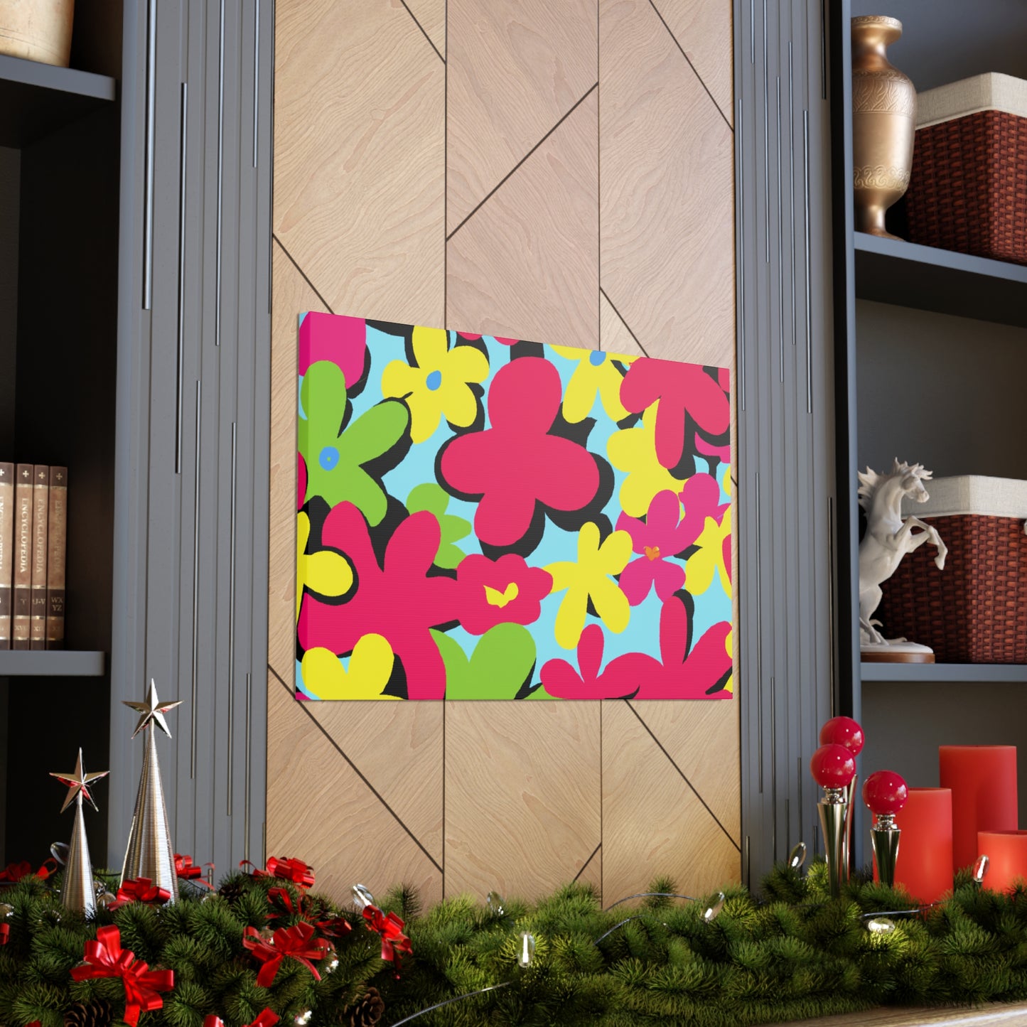 Flower Fields of Fortune - Floral Canvas