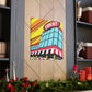 'Twist & Record Studio' - Canvas - Pop Art