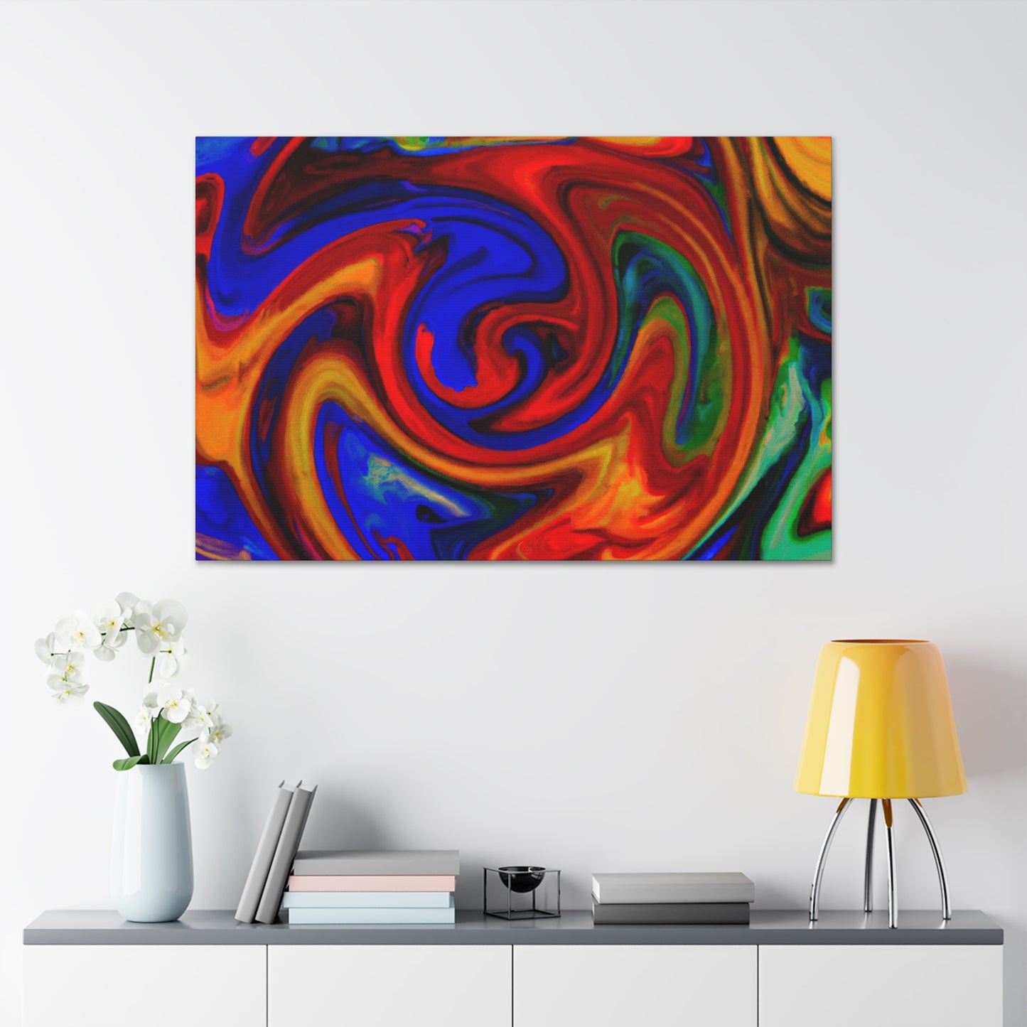 Dark Hurricane- Canvas - Abstract