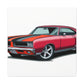 Hot Rod Havoc - Automobile - Canvas