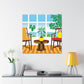 Vibrance Vibe- Midcentury - Canvas