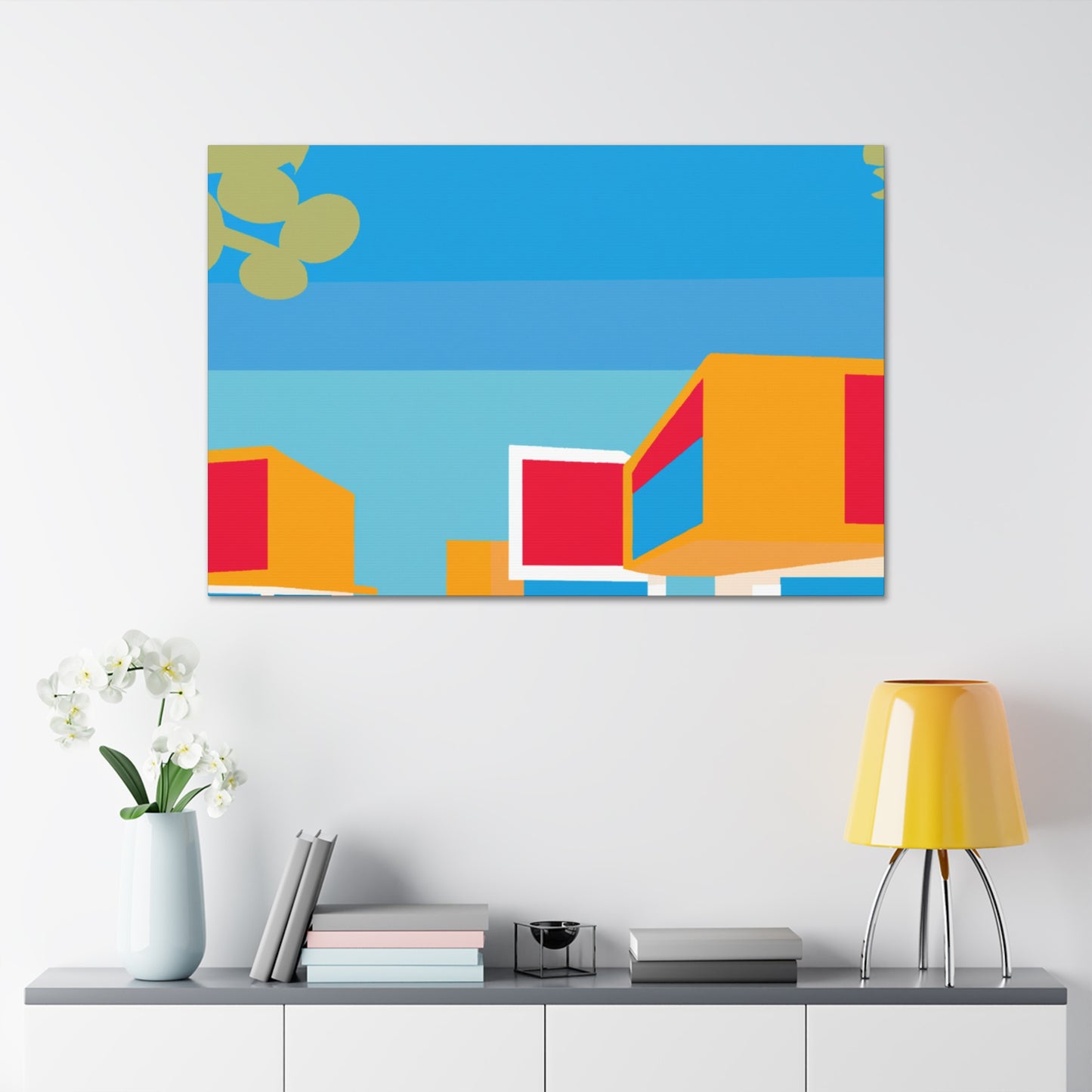 Urban Spellbound- Midcentury - Canvas