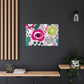 "Floral Fervor" - Floral Canvas