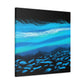 Art Deco Illusion - Vintage Contemporary - Canvas