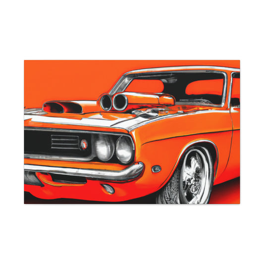 The "Tailgator" - Automobile - Canvas