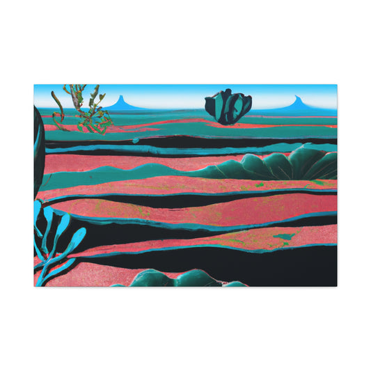 Desert Sunrise - Landscape - Canvas