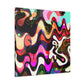 Icecloud Rain - Abstract - Canvas