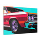 Fireball 500 - Automobile - Canvas