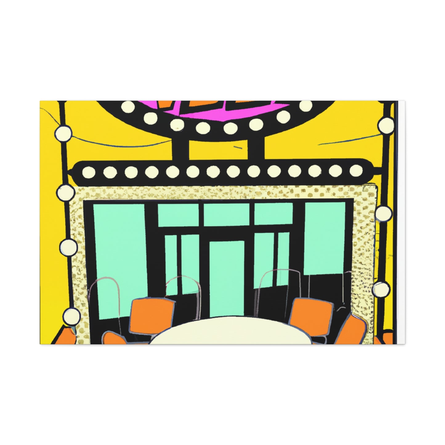 Jukebox Cruisers! - Canvas - Pop Art