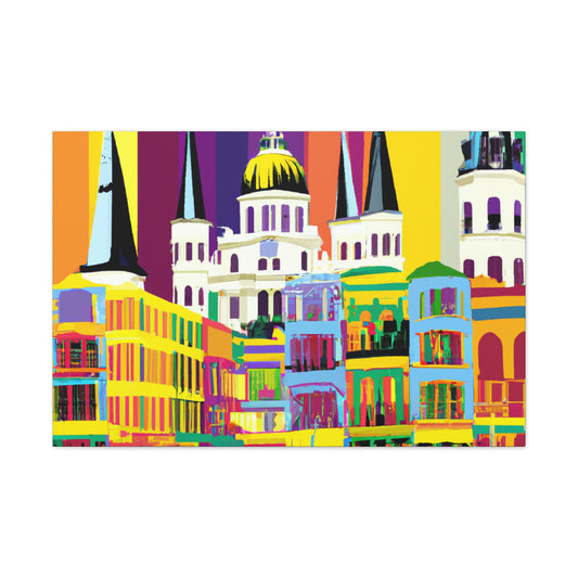 Voodoo Ville - New Orleans - Canvas