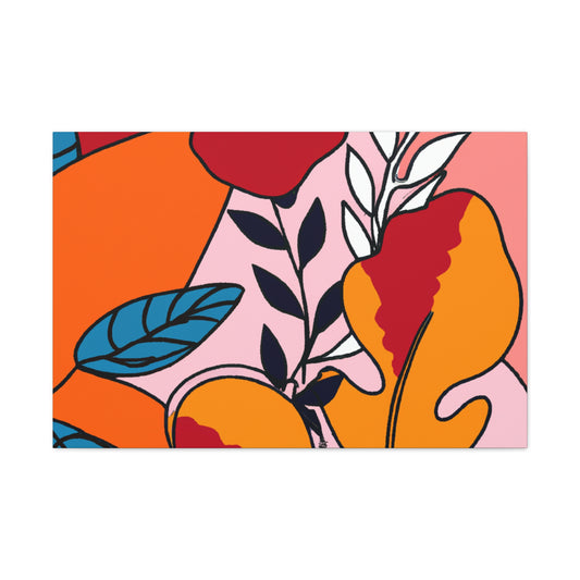 Blossomishes - Floral - Canvas