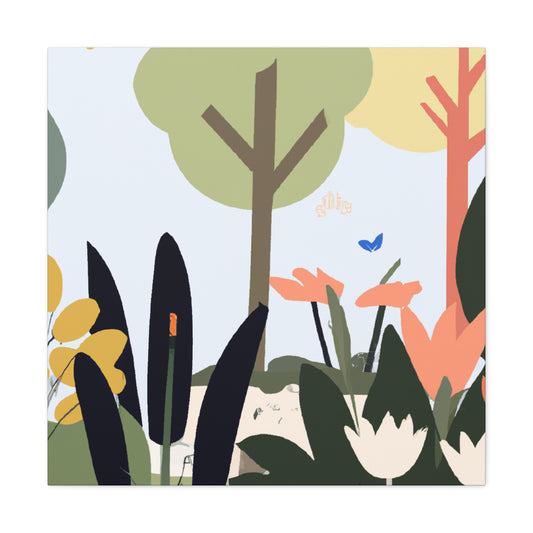 Green Glade - Landscape - Canvas