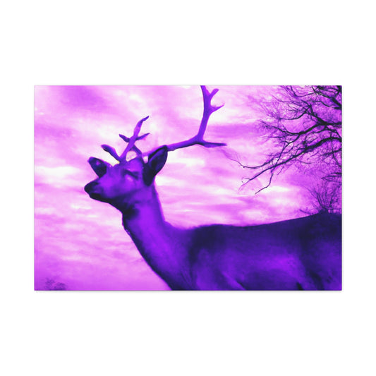 Purple King. - Canvas - Wildlife