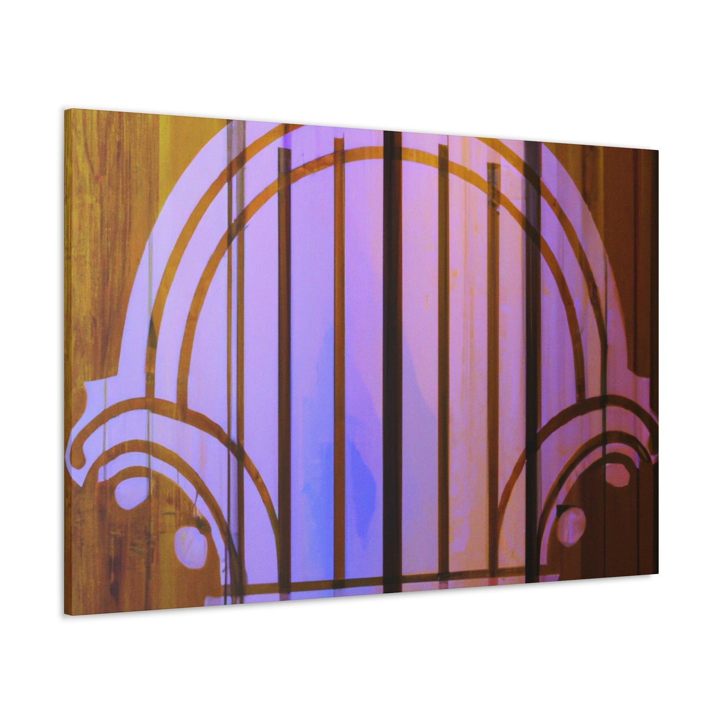 Geo-Deco-  Art Deco Canvas