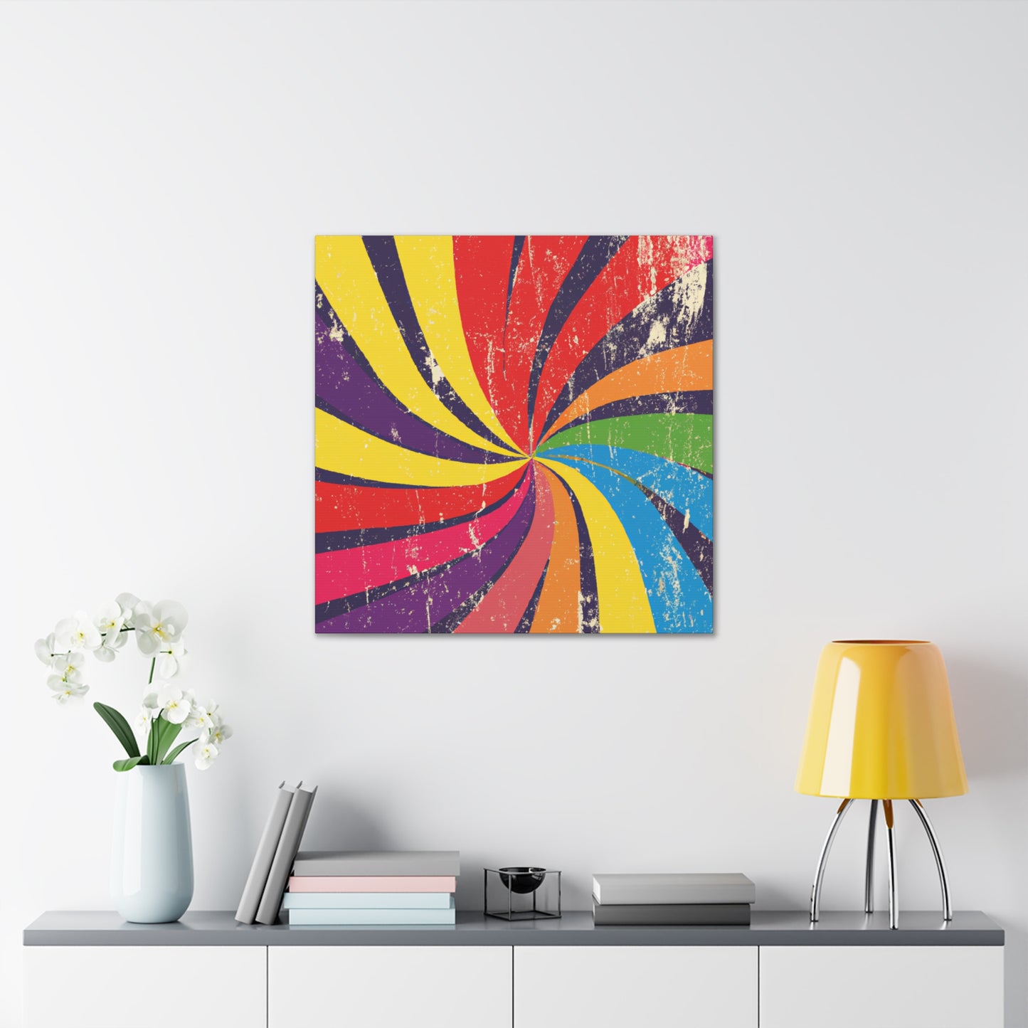 Aqua Stimulus - Abstract - Canvas