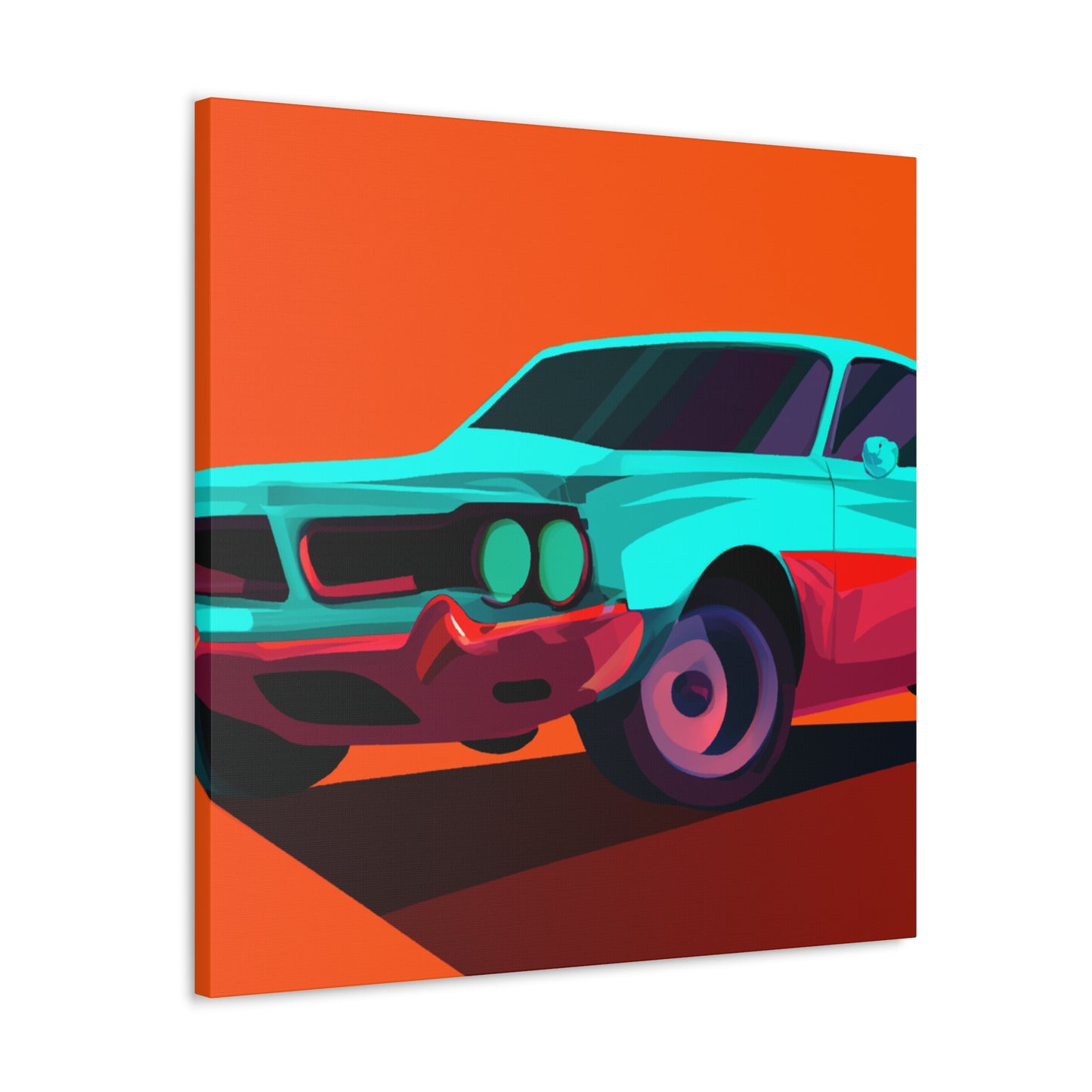 Old Fireball - Automobile - Canvas