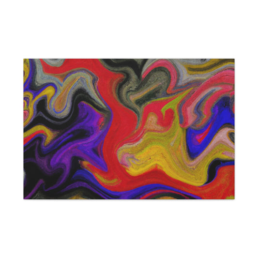 Verdant Mist - Abstract - Canvas