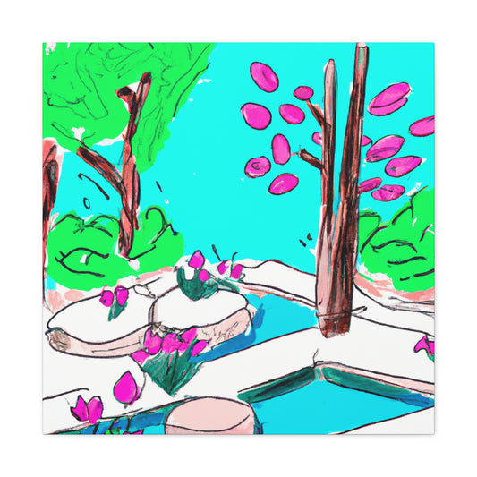 Bountiful Blooms Landscape - Canvas