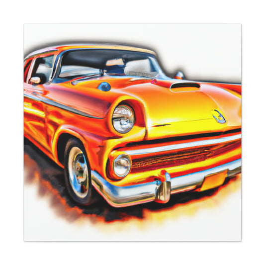 Tidal Wash - Automobile Canvas