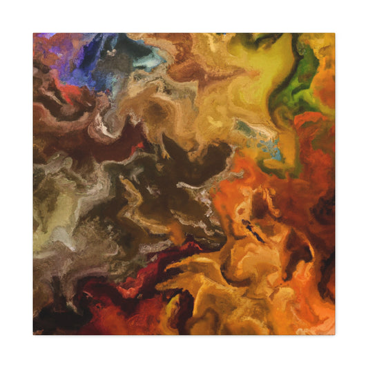 Smokey Burn - Canvas - Abstract