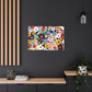 Petal Symphony - Floral Canvas