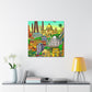 New Delhi - Destination India - Canvas