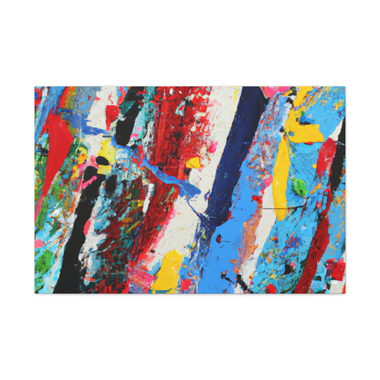 Cosmic Splash - Abstract Canvas
