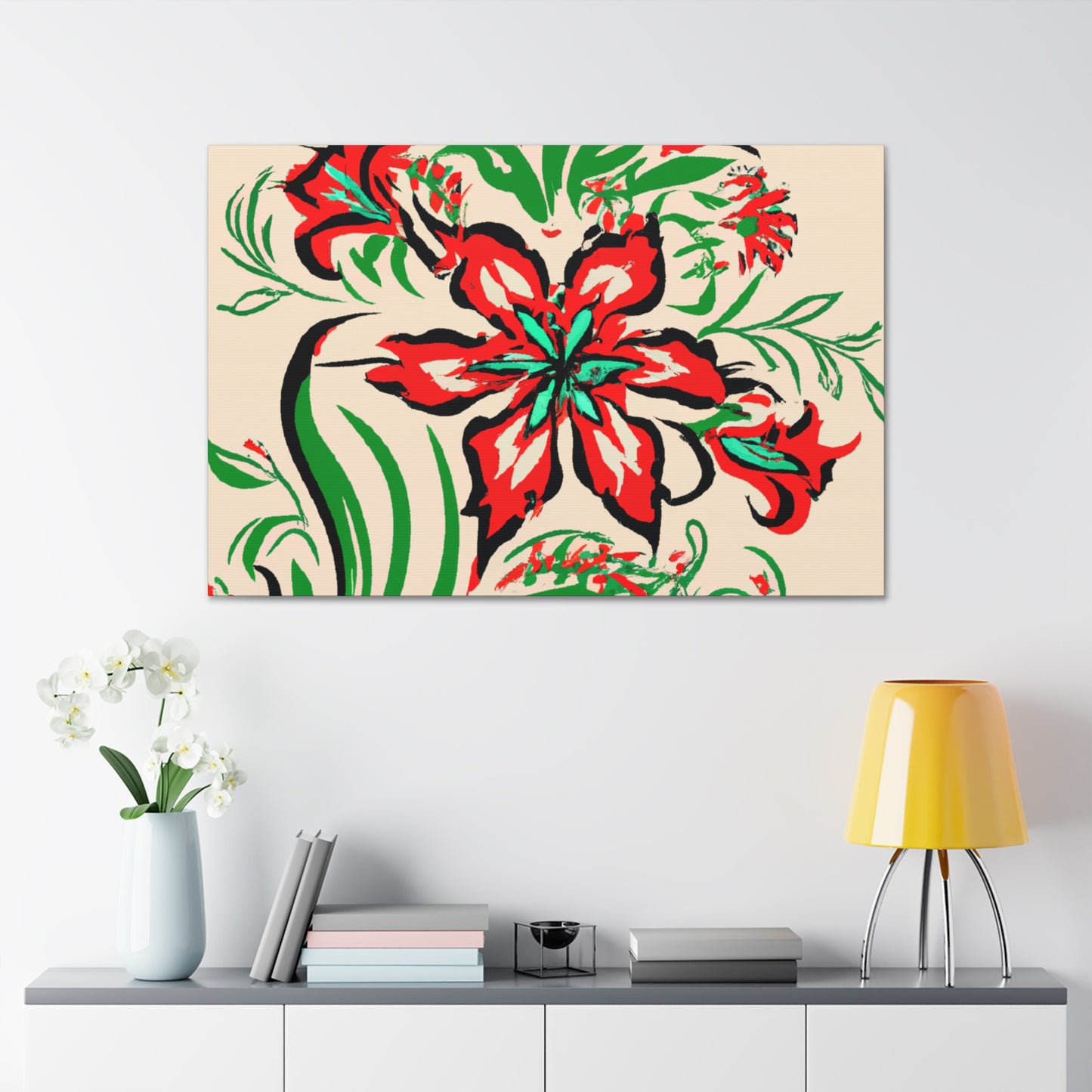 Blushy - Floral - Canvas