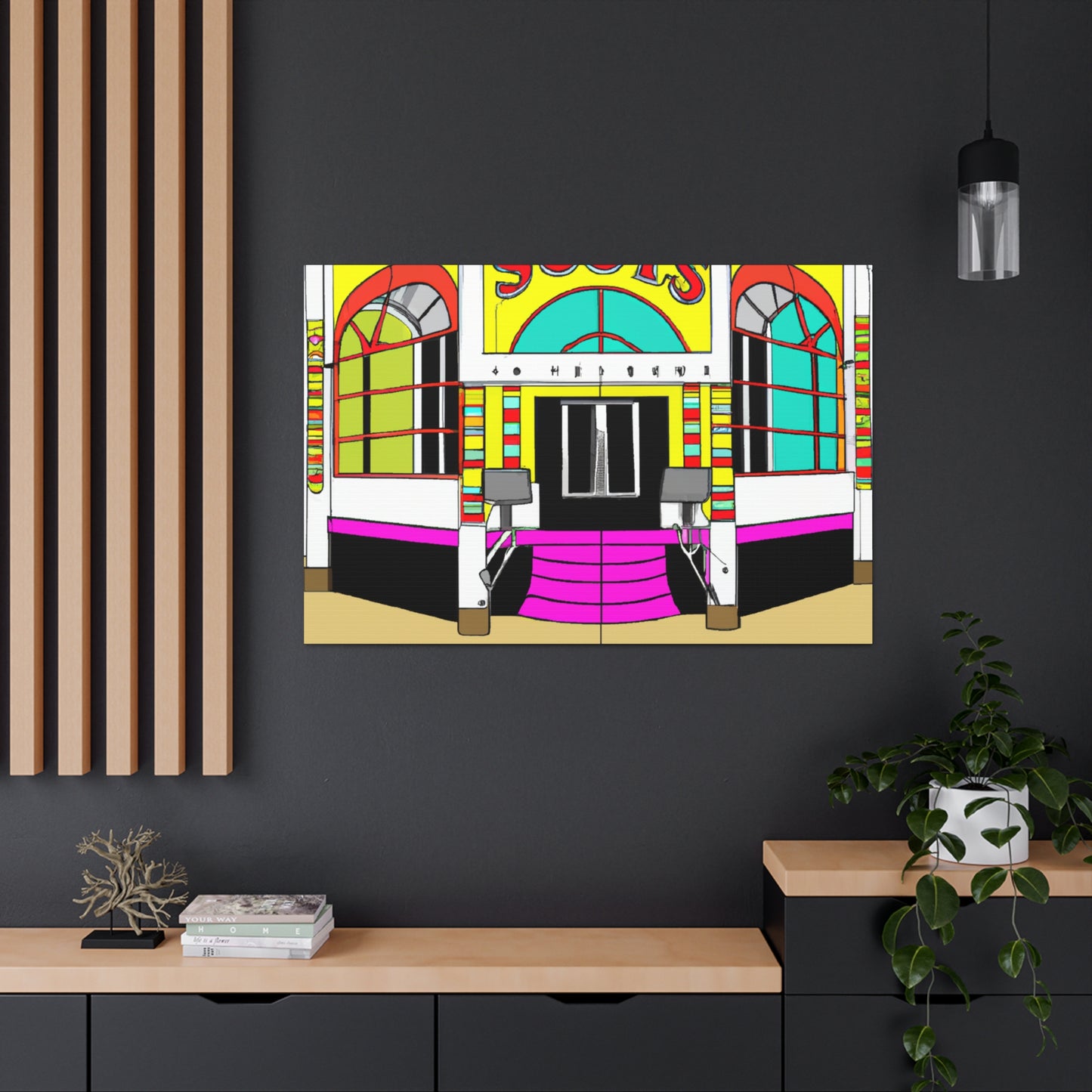 Cosmo Retro Arcade. - Canvas - Pop Art