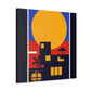 Miami - Midcentury Canvas