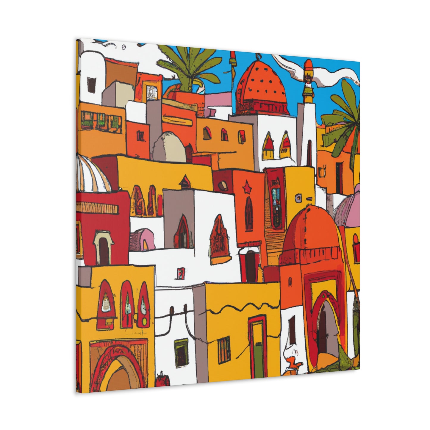 Azizah al-Balquis - Morraco - Canvas