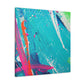 Aqua Lung- Abstract Canvas