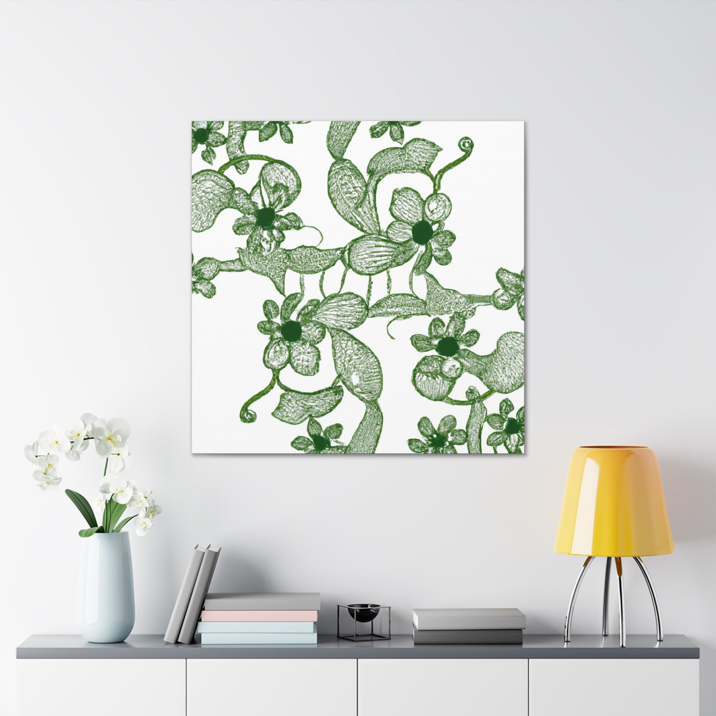 Heaven's Harmony - Floral - Canvas