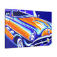 Vintage Thunder Road - Automobile Canvas