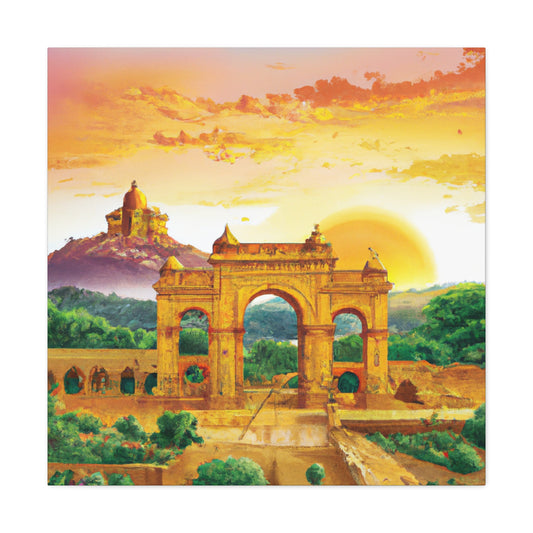 Taj Mahal - Destination India - Canvas