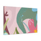 Roselle - Floral - Canvas