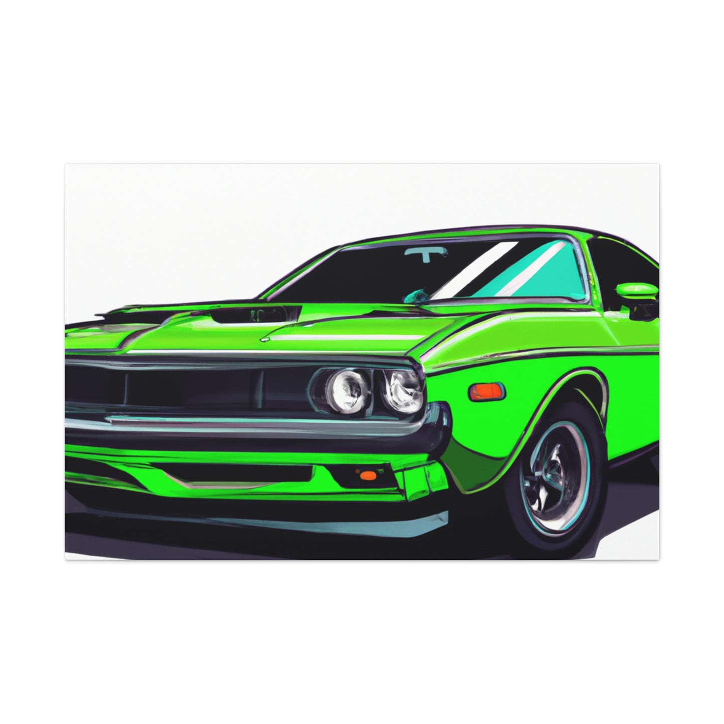 Streak - Automobile - Canvas