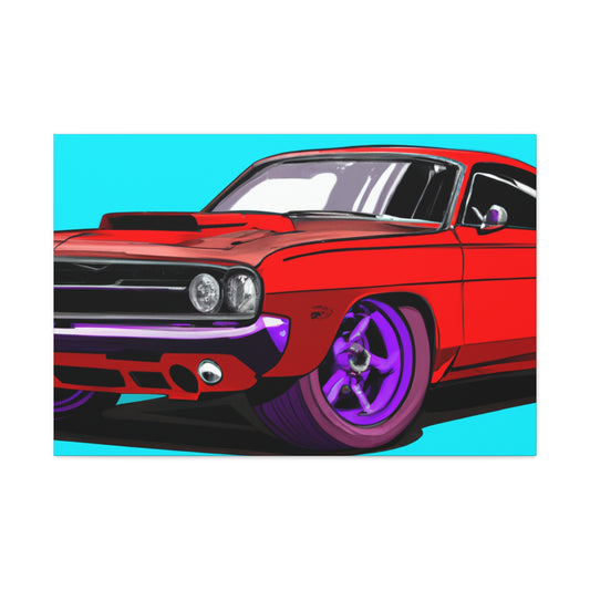 Rattlesnake Roadster - Automobile - Canvas