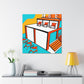 "Soundscape Journey - Midcentury" - Canvas -  Pop Art