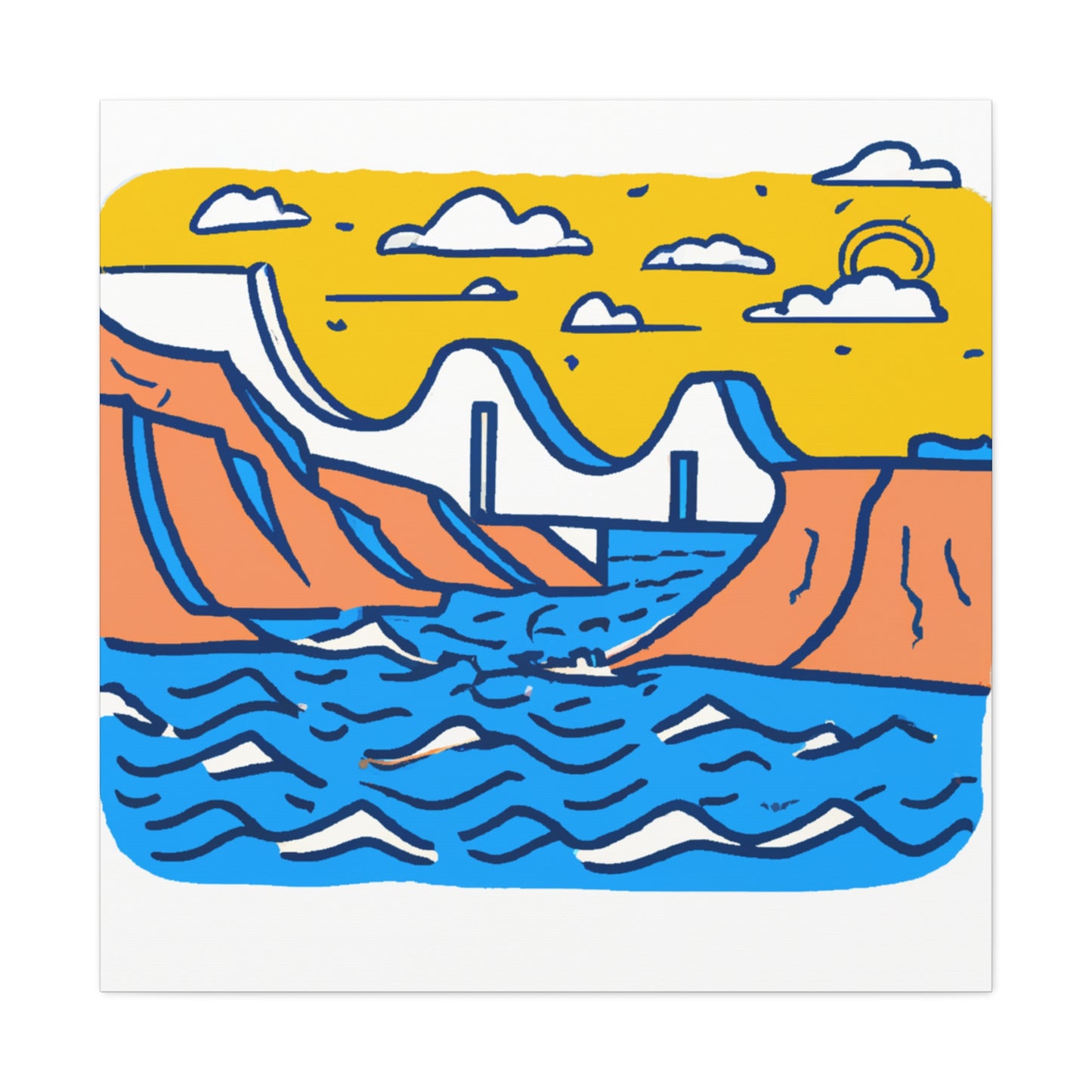 Zen Spark - Minimalism - Canvas