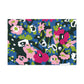 The Floral Frenzy: a game in which players race to collect the most colorful and fragrant flowers in a garden and arrange them in a beautiful bouquet. The player who collects the most flowers and arranges them most creatively wins the game - Canvas