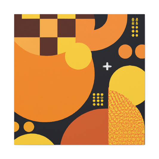 Solar Sunrise - Midcentury - Canvas