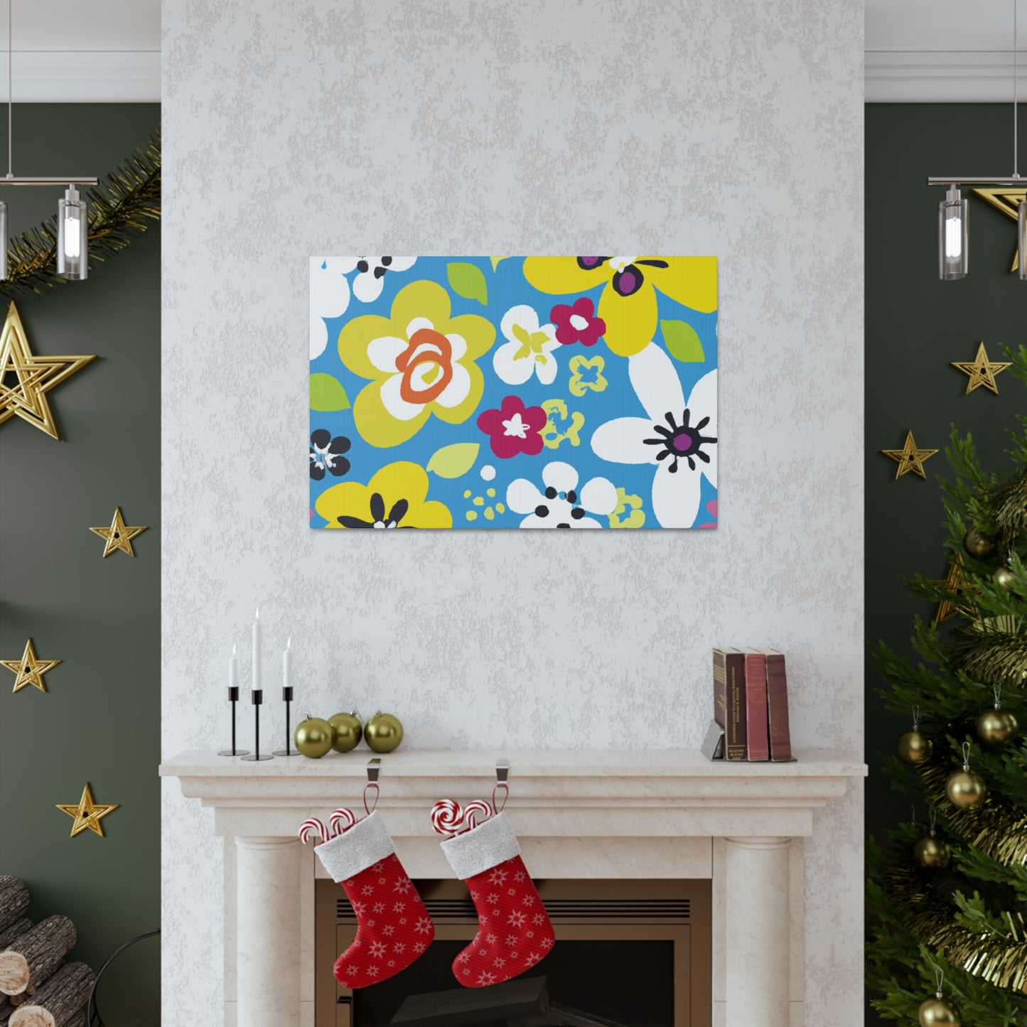 "Double Trouble Bouquet: A Bloom Boogie!" - Floral Canvas