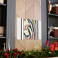 Flametail Parrot - Midcentury Canvas