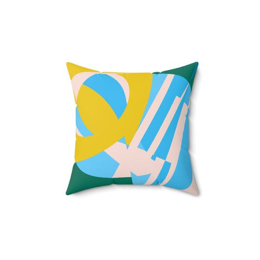 Spun Polyester Square Pillow