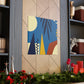 Blue Sky - Midcentury Canvas